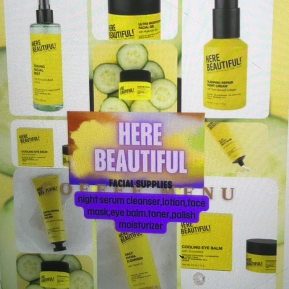 HERE BEAUTIFUL SLEEPING REPAIR NIGHT CREAM W/ PLANT DERIVED COLLAGEN - Picture 8 of 9